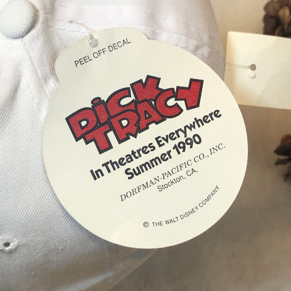 Vintage Deadstock NWT Dick Tracy Twill Strapback Hat