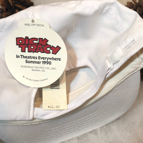 Vintage Deadstock NWT Dick Tracy Twill Strapback Hat
