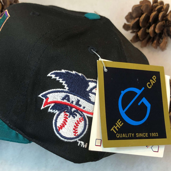 Vintage Deadstock NWT MLB Arizona Diamondbacks The G Cap Twill Strapback Hat