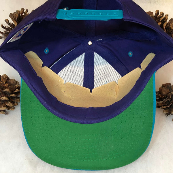 Vintage Deadstock NWT 1995 NASCAR Brickyard 400 Logo 7 Twill Snapback Hat