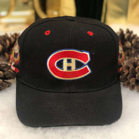 Vintage NHL Montreal Canadiens Annco Championships Wool Snapback Hat
