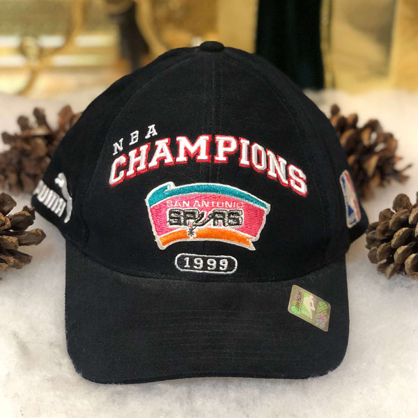 Vintage Deadstock NWT 1999 NBA Champions San Antonio Spurs Puma Strapback Hat