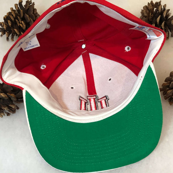 Vintage Deadstock NWT NCAA Indiana Hoosiers The Game Twill Fitted Hat 7 1/4