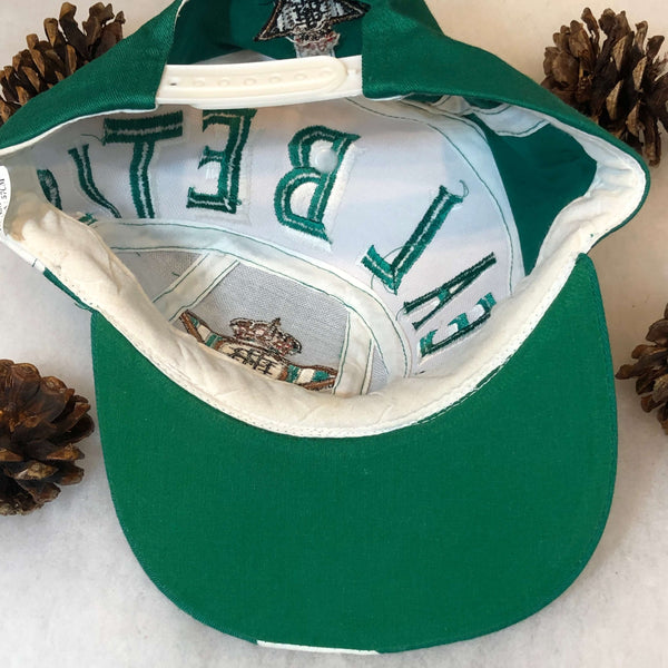 Vintage Deadstock NWOT Real Betis Balompié La Liga Twill Highway Snapback Hat