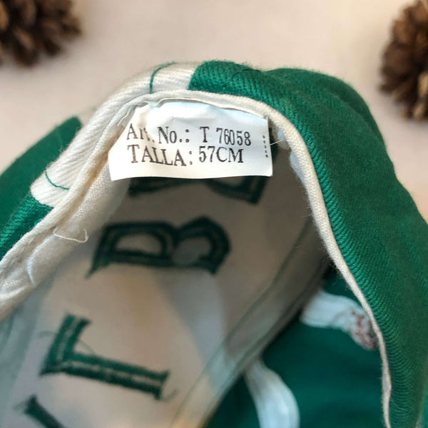 Vintage Deadstock NWOT Real Betis Balompié La Liga Twill Highway Snapback Hat