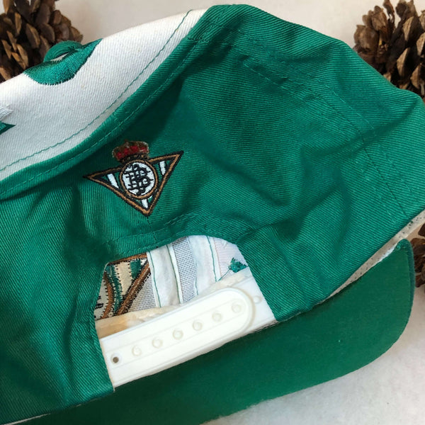 Vintage Deadstock NWOT Real Betis Balompié La Liga Twill Highway Snapback Hat