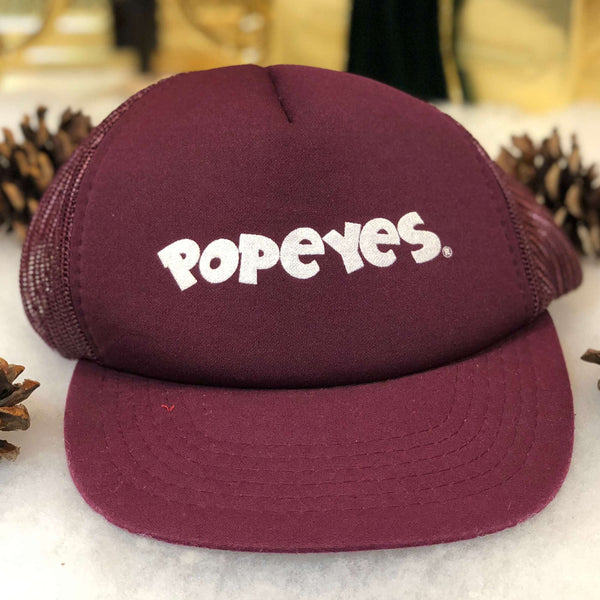 Vintage Deadstock NWOT Popeyes Chicken Fast Food Restaurant Trucker Hat