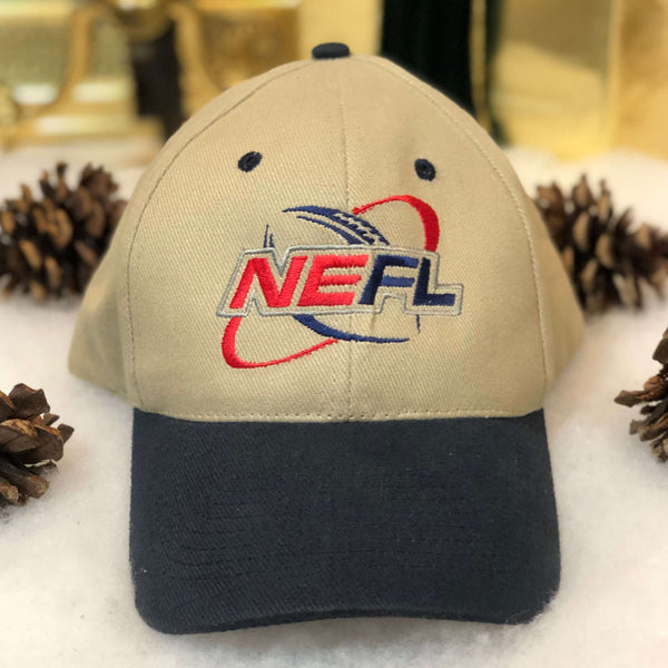 Vintage Deadstock NWOT NEFL New England Football League Strapback Hat