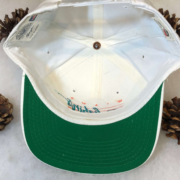 Vintage Deadstock NWOT NFL Miami Dolphins Drew Pearson YoungAn Twill Snapback Hat