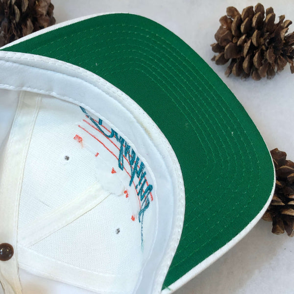 Vintage Deadstock NWOT NFL Miami Dolphins Drew Pearson YoungAn Twill Snapback Hat