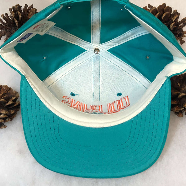 Vintage Deadstock NWOT NFL Miami Dolphins New Era Twill Snapback Hat