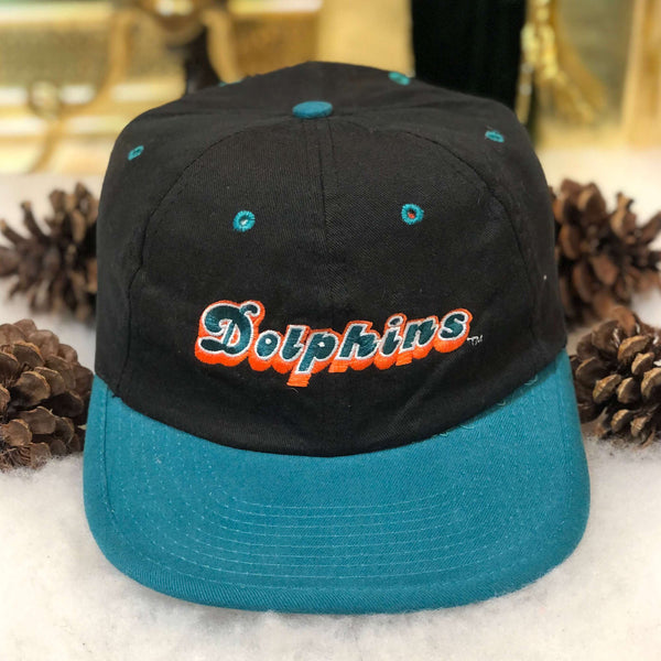 Vintage Deadstock NWOT NFL Miami Dolphins Pro Player Reversible Strapback Hat