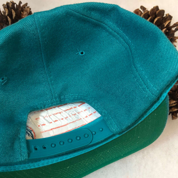 Vintage Deadstock NWOT NFL Miami Dolphins Drew Pearson Wool Snapback Hat