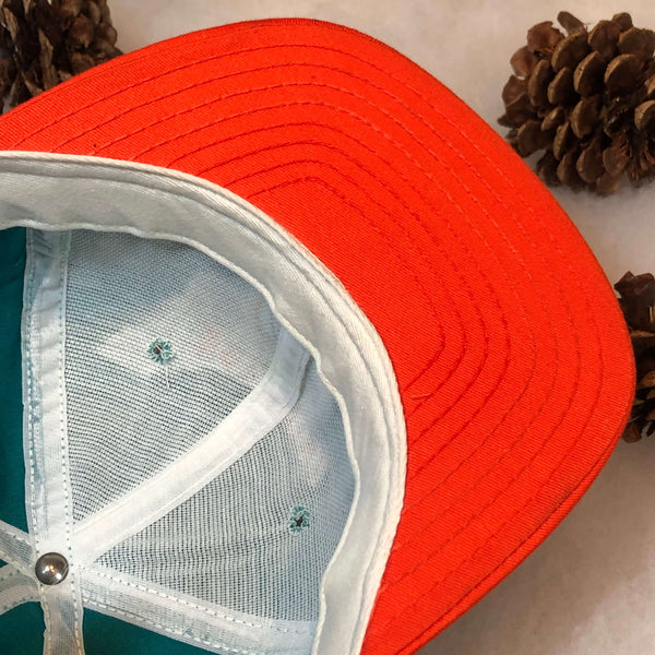 Vintage Deadstock NWOT NFL Miami Dolphins AJD Wool Snapback Hat
