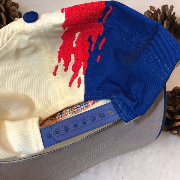 Vintage Deadstock NWT 1996 NASCAR Brickyard 400 Logo Athletic Twill Splash Snapback Hat