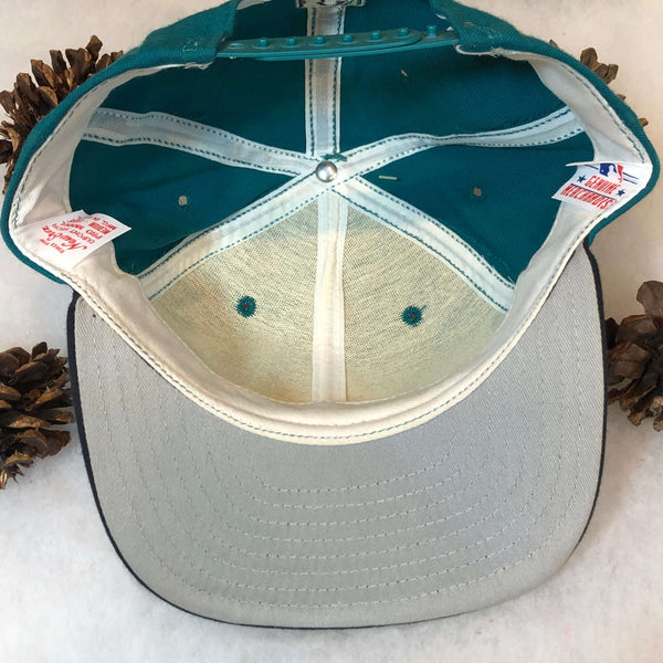 Vintage Deadstock NWT MLB Seattle Mariners New Era Wool Snapback Hat