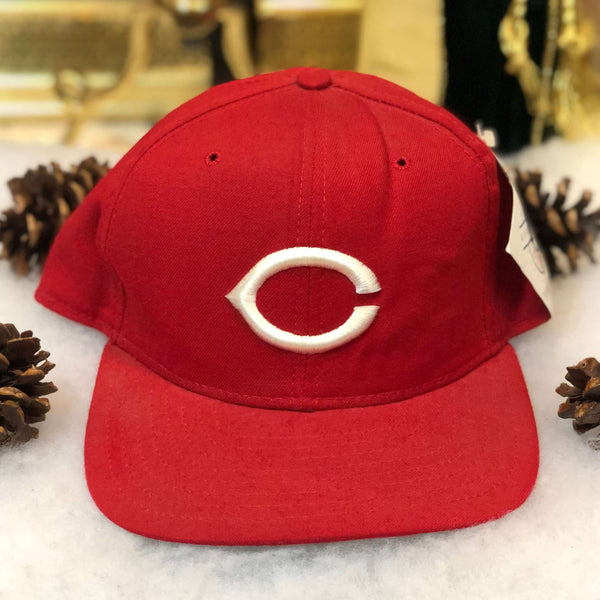 Vintage Deadstock NWT MLB Cincinnati Reds New Era Wool Snapback Hat