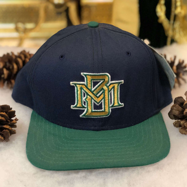 Vintage Deadstock NWT MLB Milwaukee Brewers New Era Wool Snapback Hat