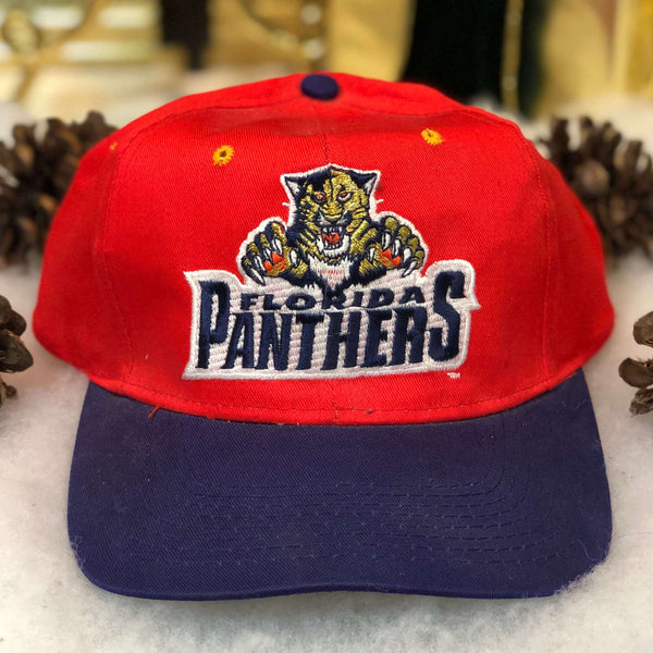 Vintage Deadstock NWT NHL Florida Panthers Competitor Twill Snapback Hat