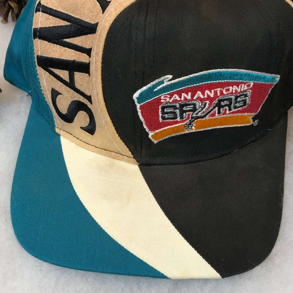 Vintage Deadstock NWOT NBA San Antonio Spurs Twins Enterprise Highway Twill Snapback Hat
