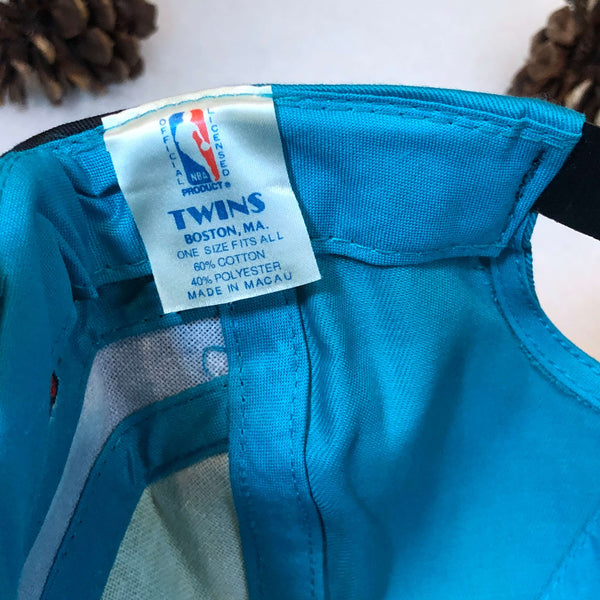 Vintage Deadstock NWOT NBA Vancouver Grizzlies Twins Enterprise Swirl Twill Snapback Hat