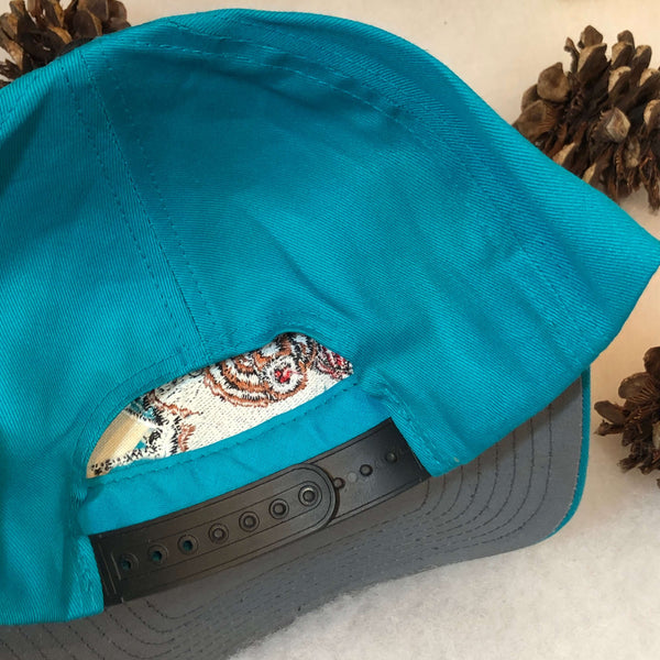 Vintage Deadstock NWOT NBA Vancouver Grizzlies Twins Enterprise Swirl Twill Snapback Hat
