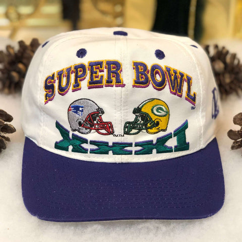 Vintage NFL Super Bowl XXXI Logo Athletic Twill Snapback Hat