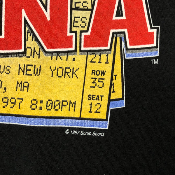 Vintage Deadstock NWT 1997 NFL New England Patriots "Grill The Tuna" T-Shirt (XL)