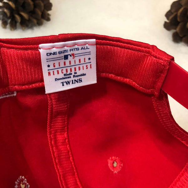 Vintage Deadstock NWT MLB Texas Rangers Ivan "Pudge" Rodriguez Twill Snapback Hat