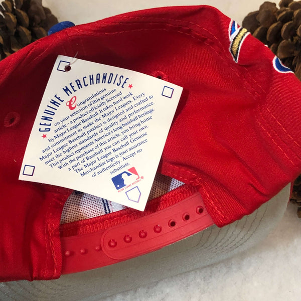 Vintage Deadstock NWT MLB Texas Rangers Ivan "Pudge" Rodriguez Twill Snapback Hat