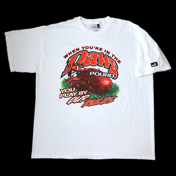 Vintage Deadstock NWOT NFL Cleveland Browns "Dawg Pound" PUMA T-Shirt (XXL)