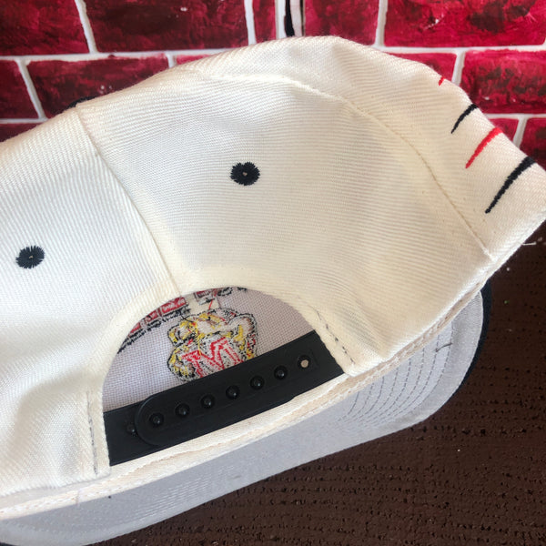 Vintage Deadstock NWT NCAA Maryland Terrapins Logo Athletic Diamond Snapback Hat