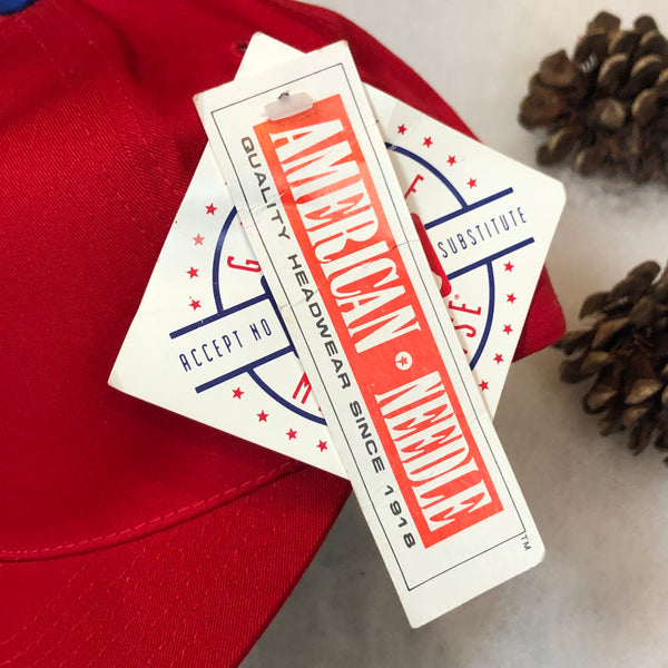 Vintage Deadstock NWT MLB Philadelphia Phillies American Needle Twill Snapback Hat