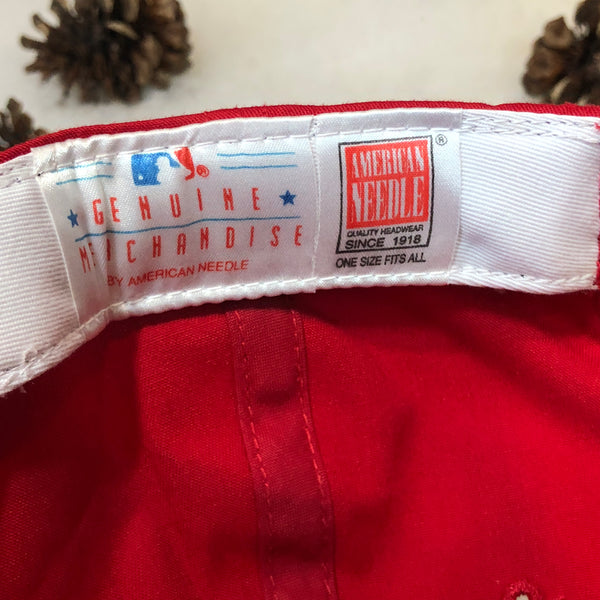 Vintage Deadstock NWT MLB Philadelphia Phillies American Needle Twill Snapback Hat