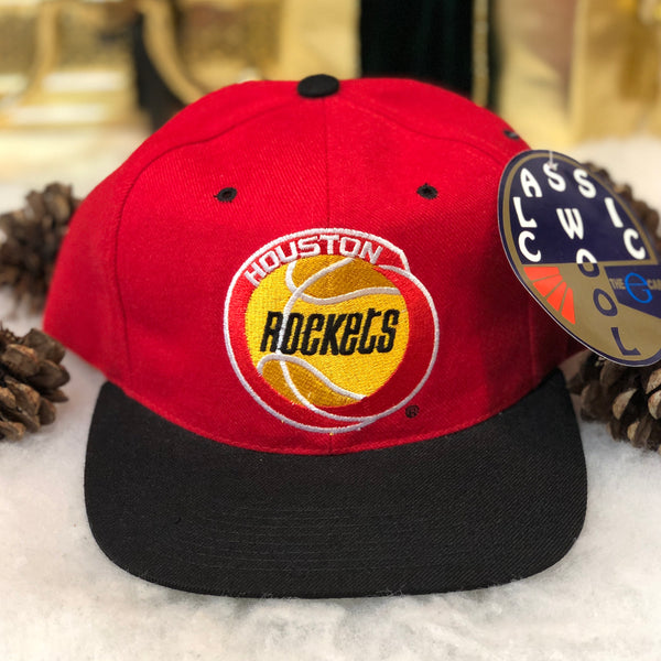 Vintage Deadstock NWT NBA Houston Rockets The G Cap Wool Snapback Hat