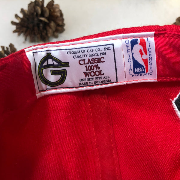 Vintage Deadstock NWT NBA Houston Rockets The G Cap Wool Snapback Hat