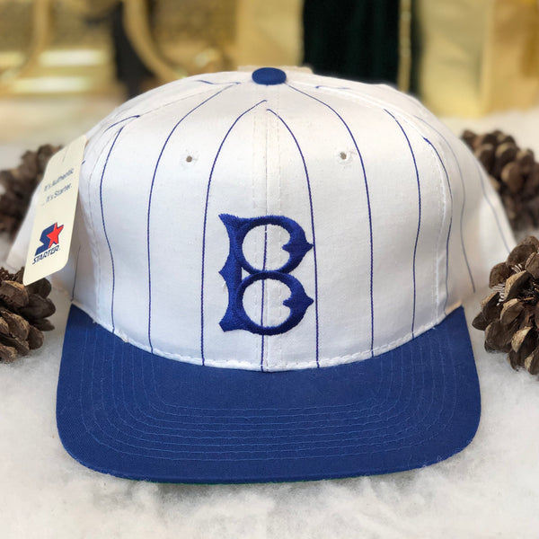 Vintage Deadstock NWT MLB Brooklyn Dodgers Starter Pinstripe Twill Snapback Hat