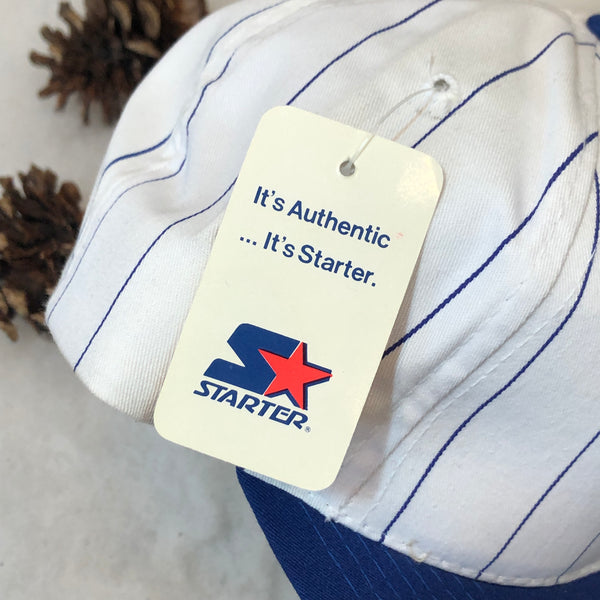 Vintage Deadstock NWT MLB Brooklyn Dodgers Starter Pinstripe Twill Snapback Hat