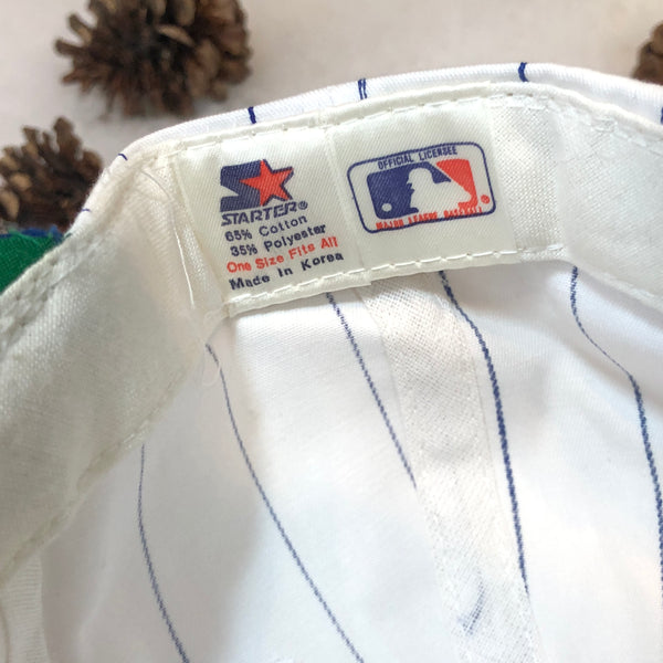 Vintage Deadstock NWT MLB Brooklyn Dodgers Starter Pinstripe Twill Snapback Hat