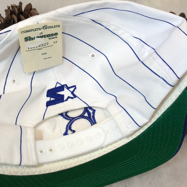 Vintage Deadstock NWT MLB Brooklyn Dodgers Starter Pinstripe Twill Snapback Hat