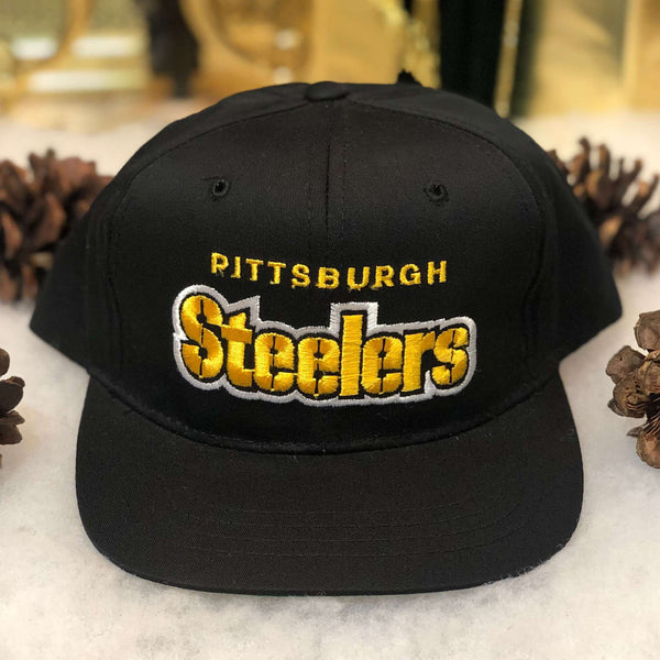 Vintage Deadstock NWOT NFL Pittsburgh Steelers Starter *YOUTH* Twill Snapback Hat