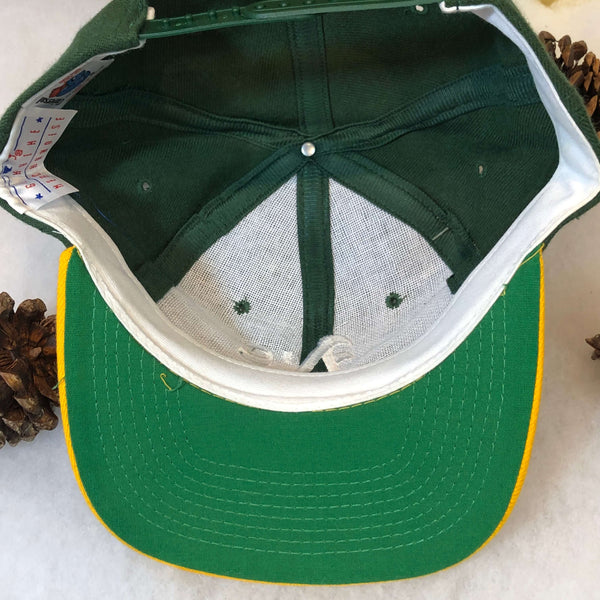 Vintage Deadstock NWT MLB Oakland Athletics Universal Wool Snapback Hat