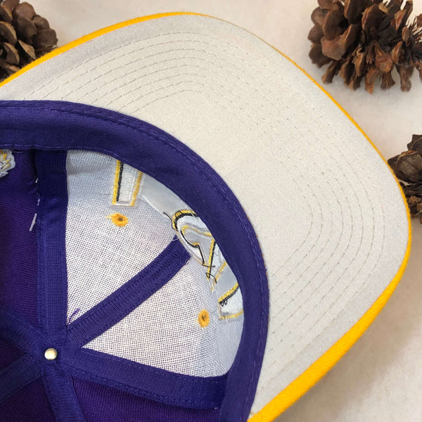 Vintage Deadstock NWOT NCAA LSU Louisiana State University Tigers Graffiti Wool Snapback Hat