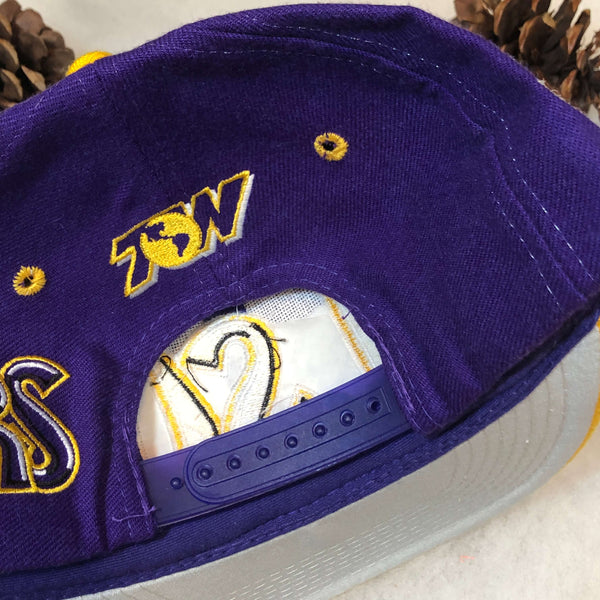 Vintage Deadstock NWOT NCAA LSU Louisiana State University Tigers Graffiti Wool Snapback Hat