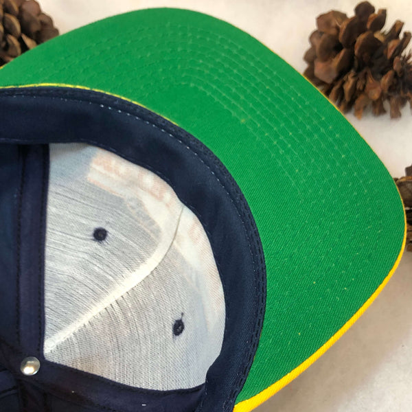 Vintage Deadstock NWOT NCAA Notre Dame Fighting Irish P Cap Wool Snapback Hat