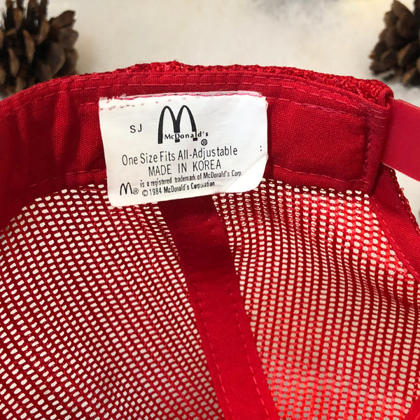 Vintage 1984 Los Angeles Olympics McDonald's USA Trucker Hat