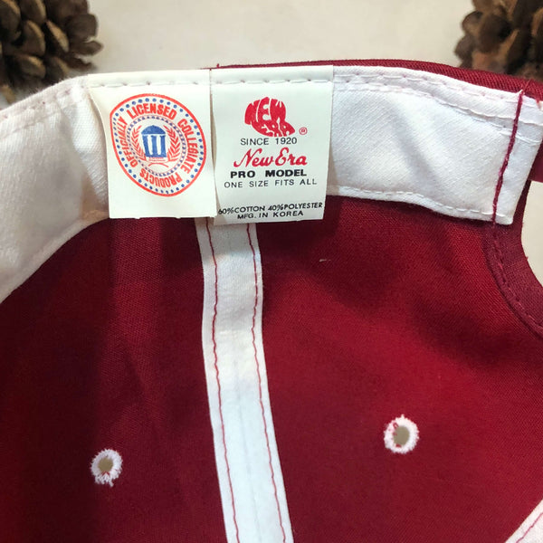 Vintage Deadstock NWOT NCAA Alabama Crimson Tide New Era Twill Snapback Hat