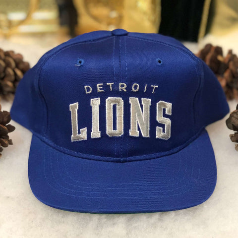 Vintage Deadstock NWOT NFL Detroit Lions Starter Arch *YOUTH* Twill Snapback Hat