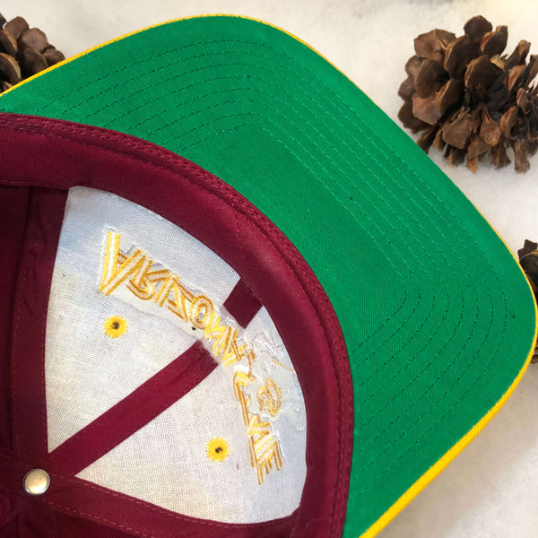 Vintage Deadstock NWOT NCAA Arizona State Sun Devils Twins Enterprise Twill Snapback Hat