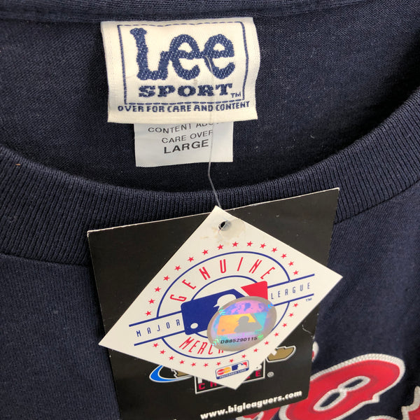 Vintage Deadstock NWT 2002 MLB Boston Red Sox Pedro Martinez T-Shirt Jersey (L)